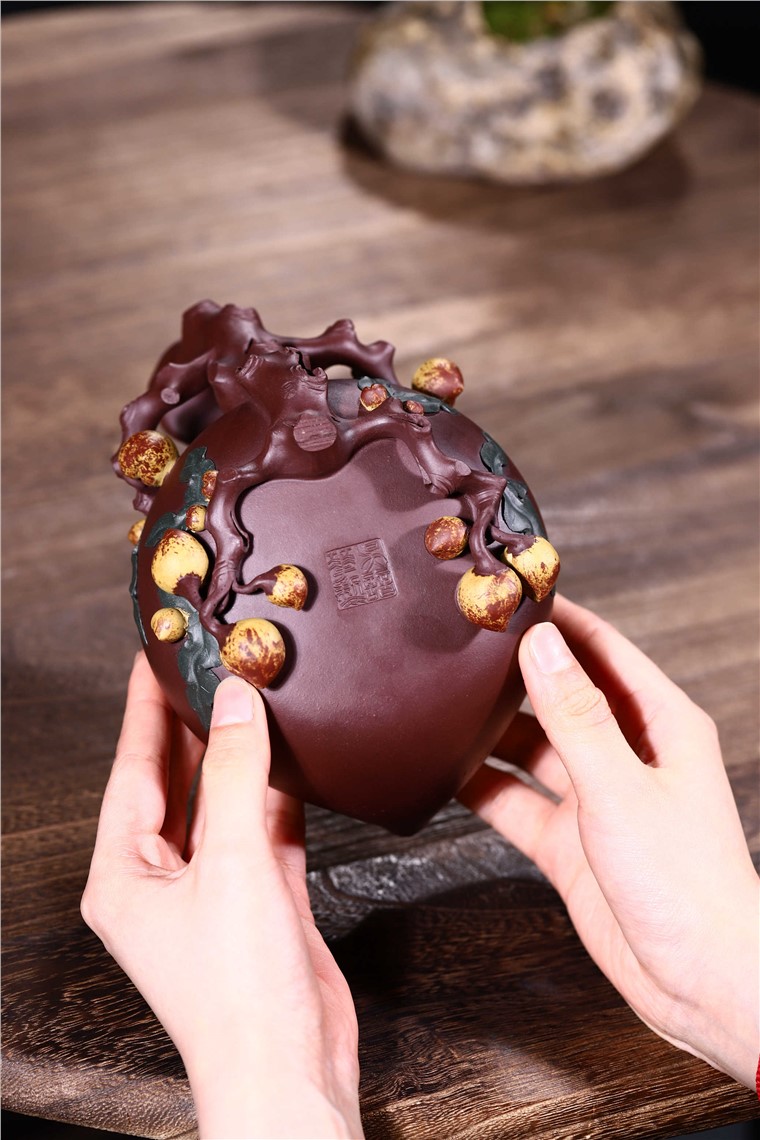 吴暗华作品 寿桃