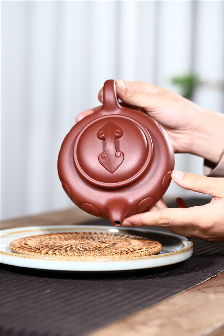 吴暗华作品 仿古如意图片