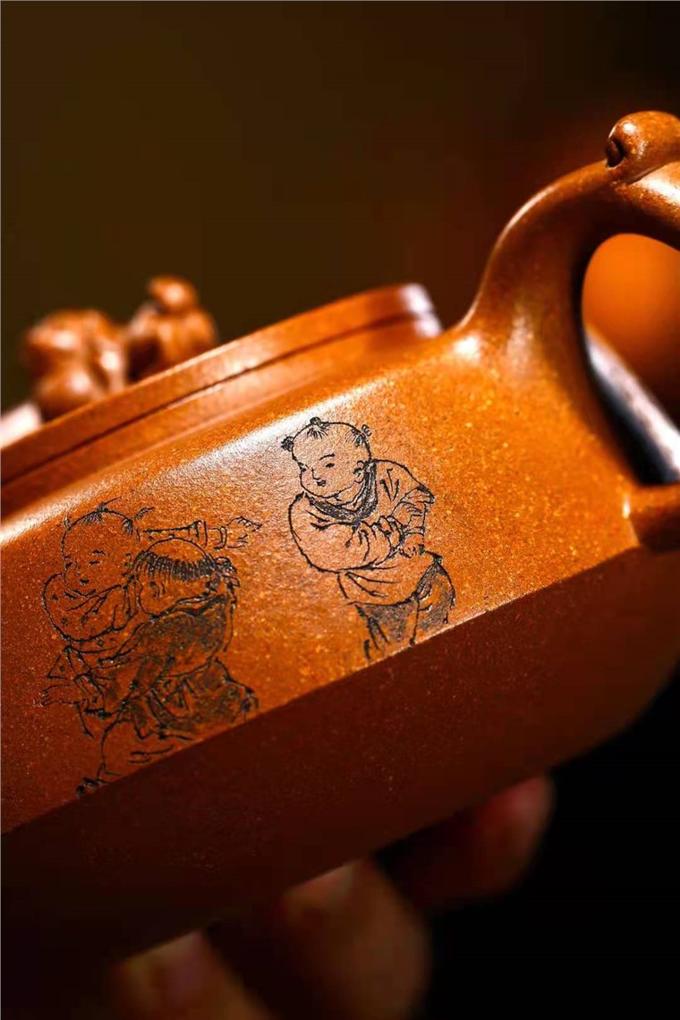 储国峰作品 五子同乐图片