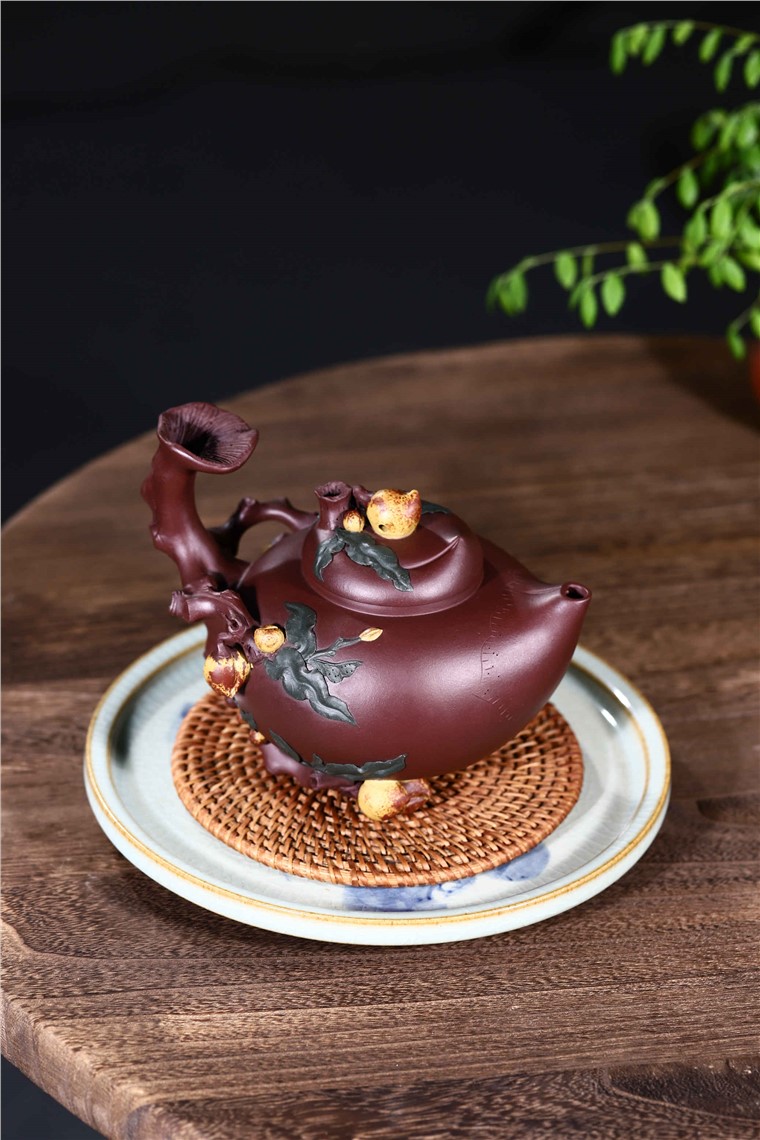 吴暗华作品 寿桃图片