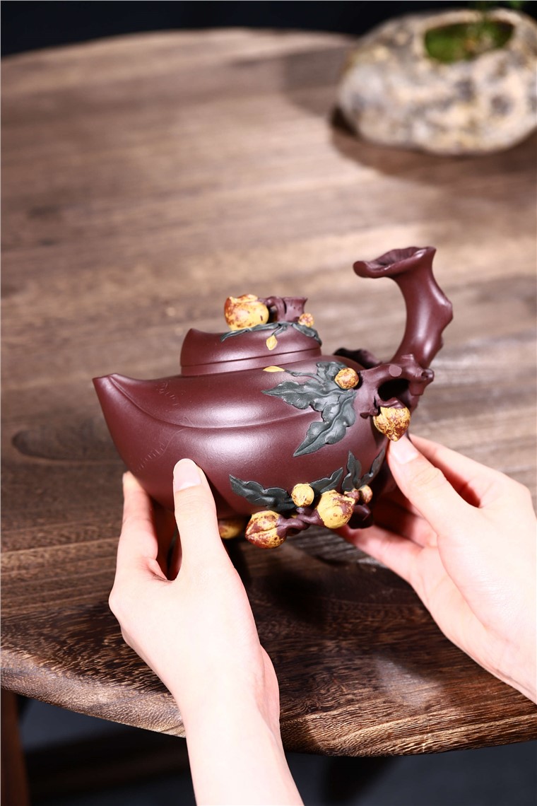 吴暗华作品 寿桃图片
