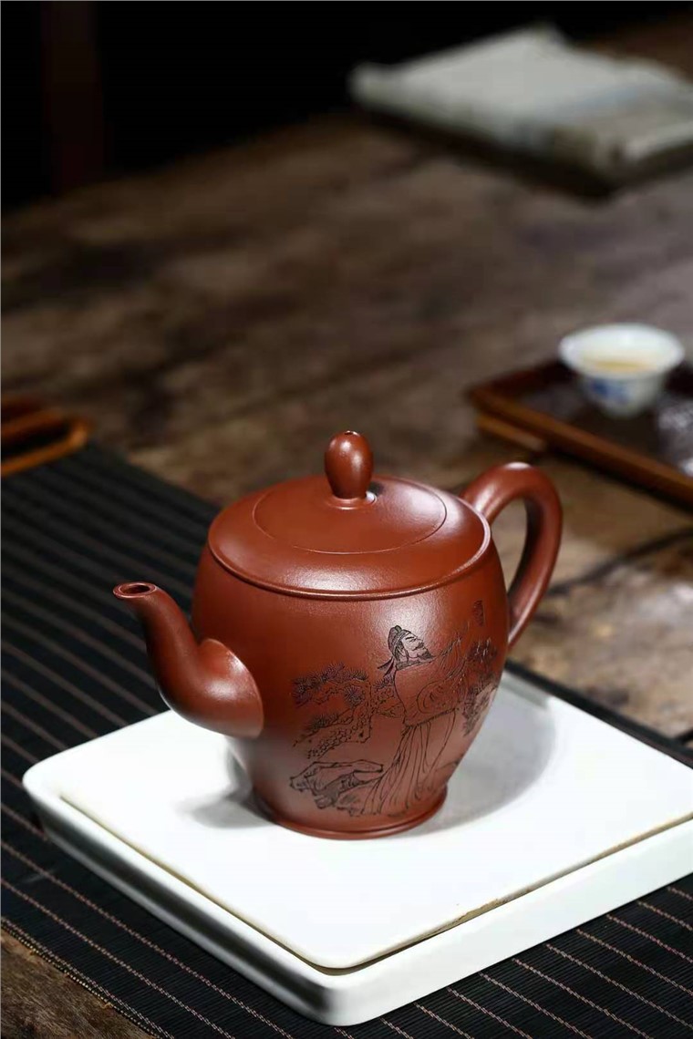 储国峰作品 太白醉酒图片
