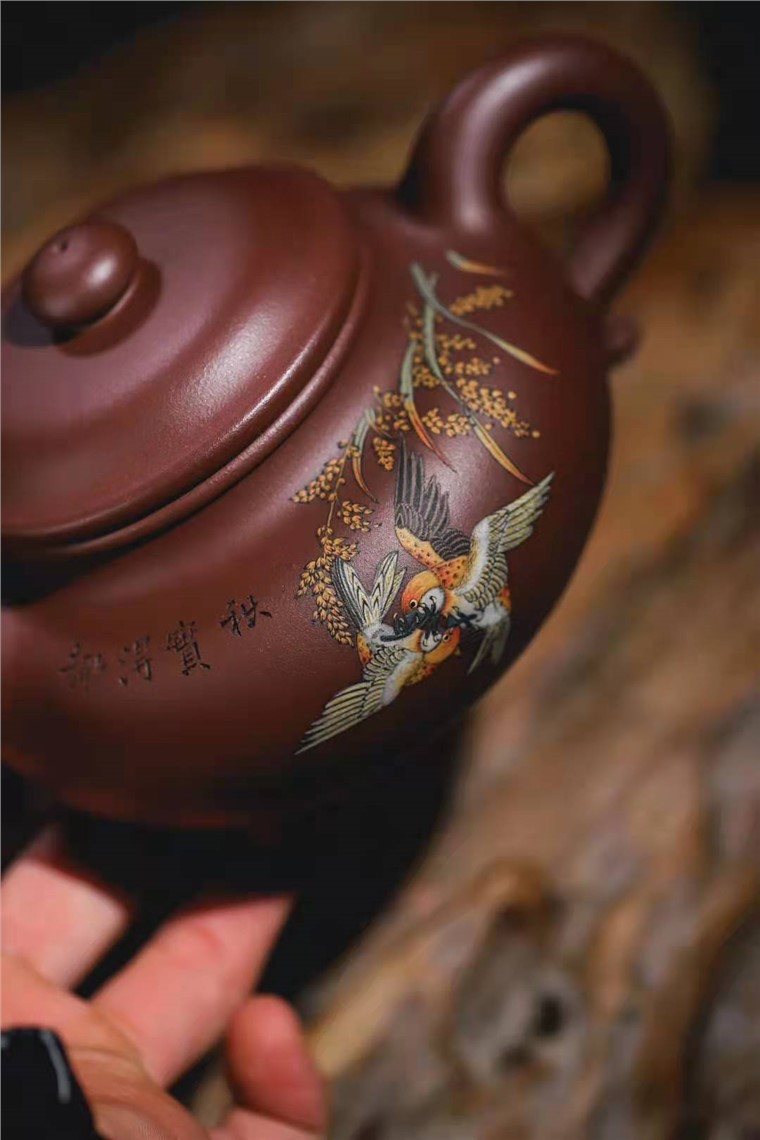 牟锦芬作品 仿古图片