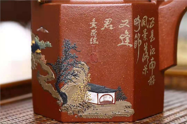 刘莹作品 六方洋桶图片