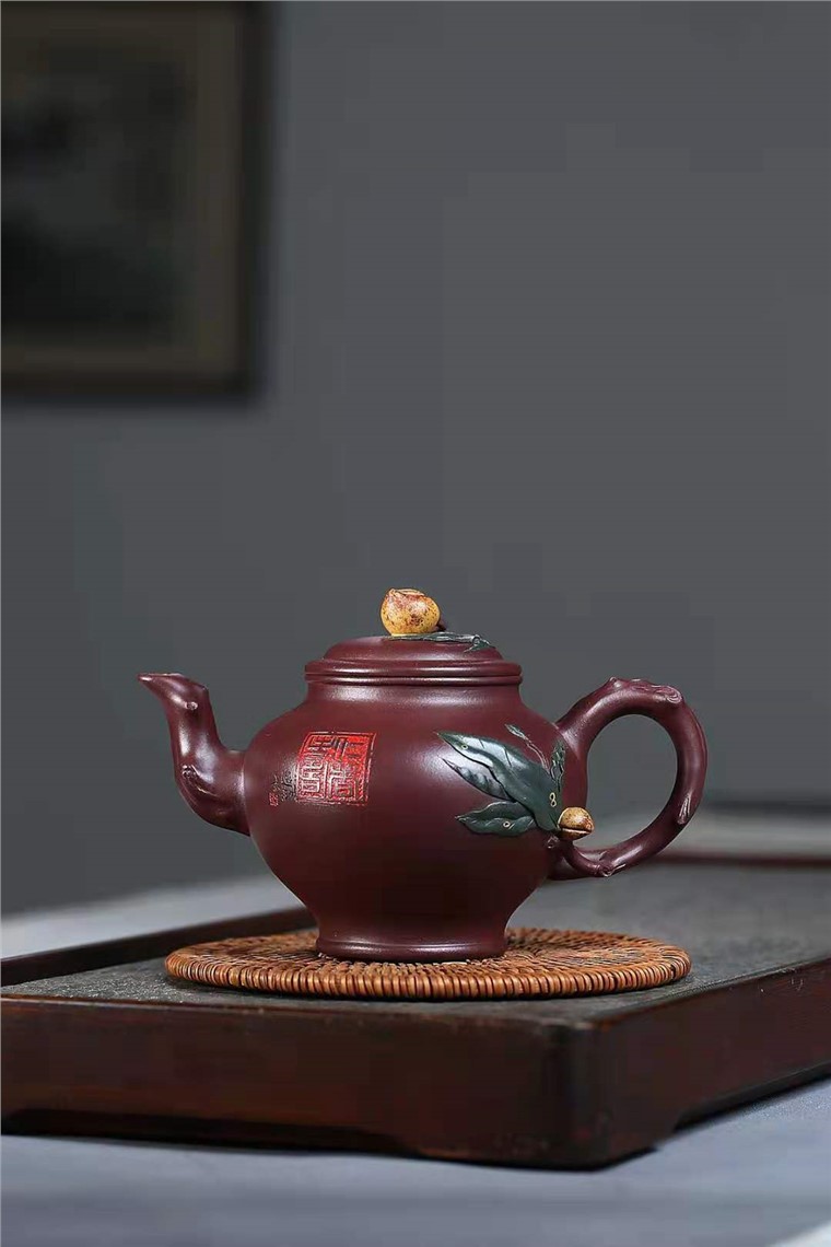 刘莹作品 桃报春图片
