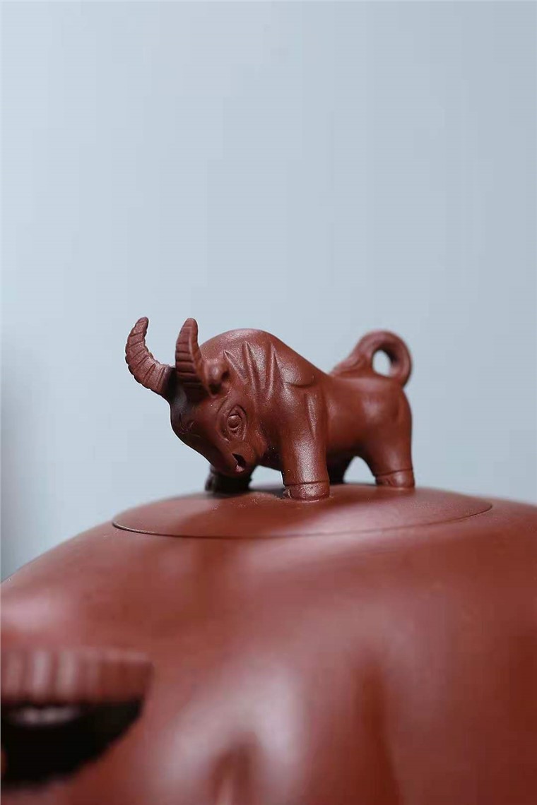 吴行其作品 牛气冲天图片