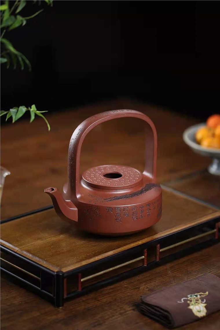 朱新南作品 壁玉提梁图片