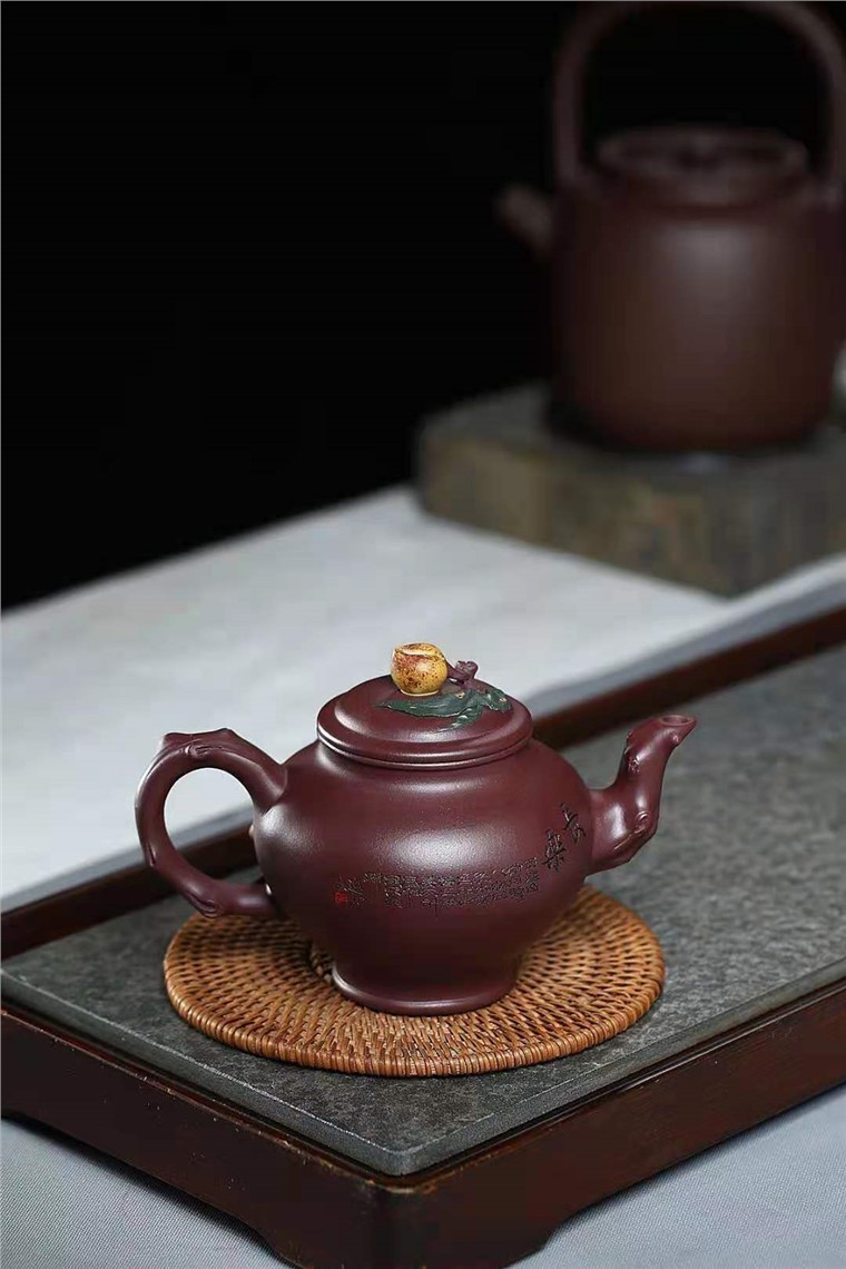 刘莹作品 桃报春图片