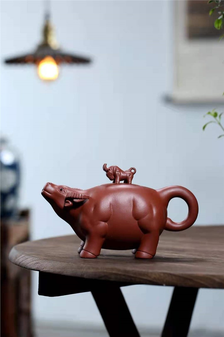 吴行其作品 牛气冲天图片
