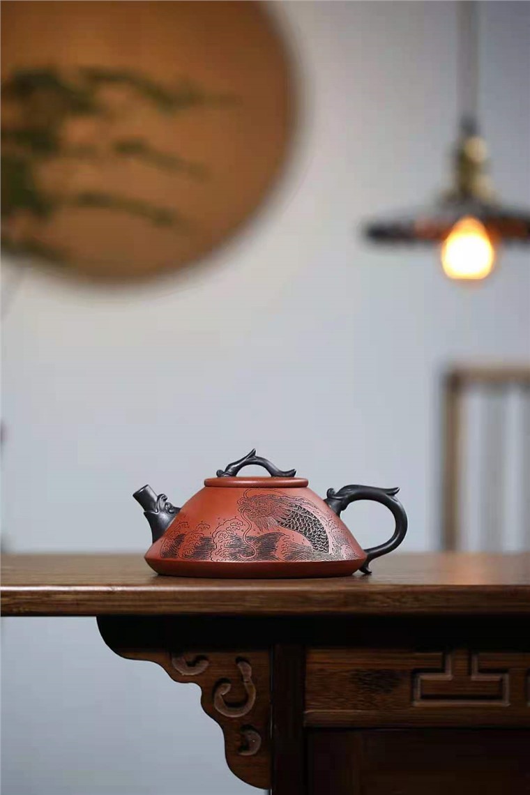 朱新南作品 龙瓢图片