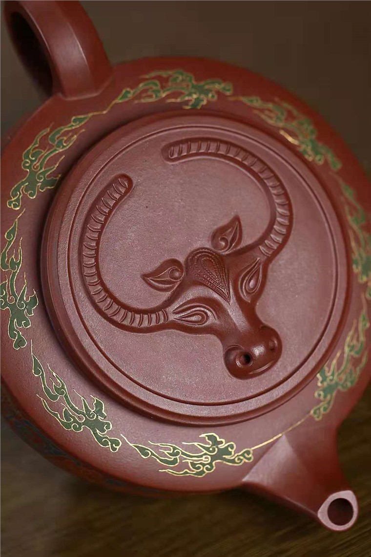 许华芳作品 金牛开运图片