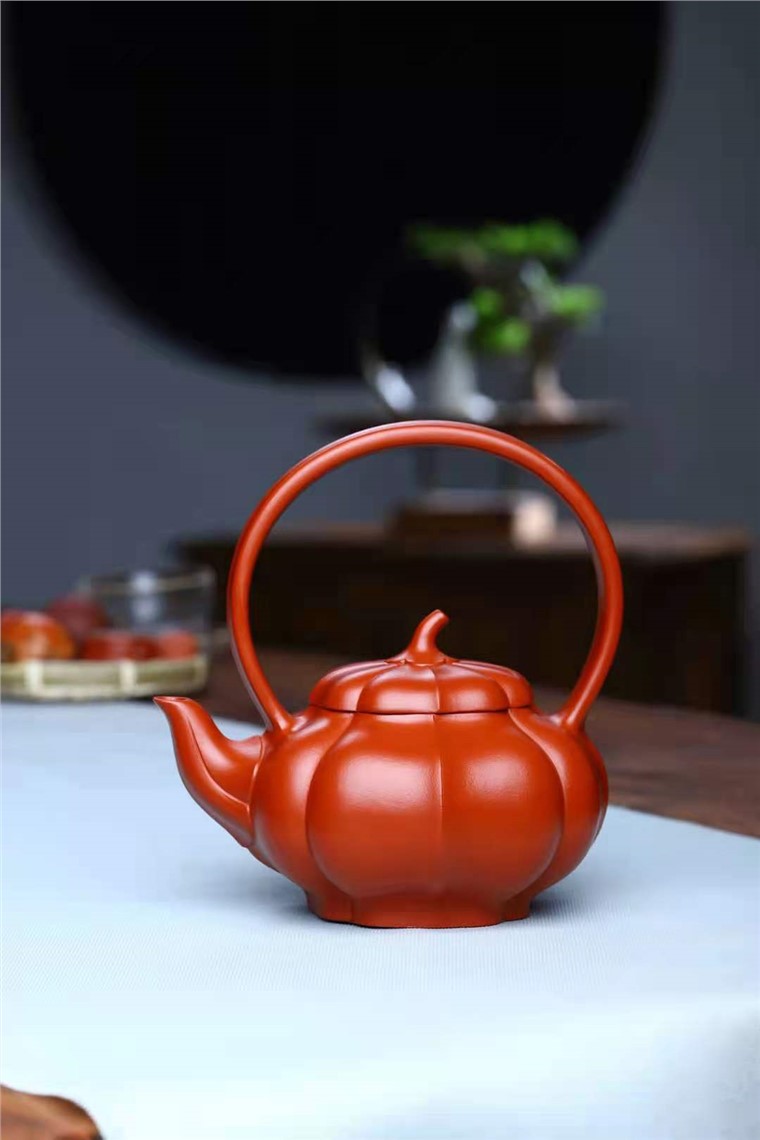 刘莹作品 北瓜提梁图片