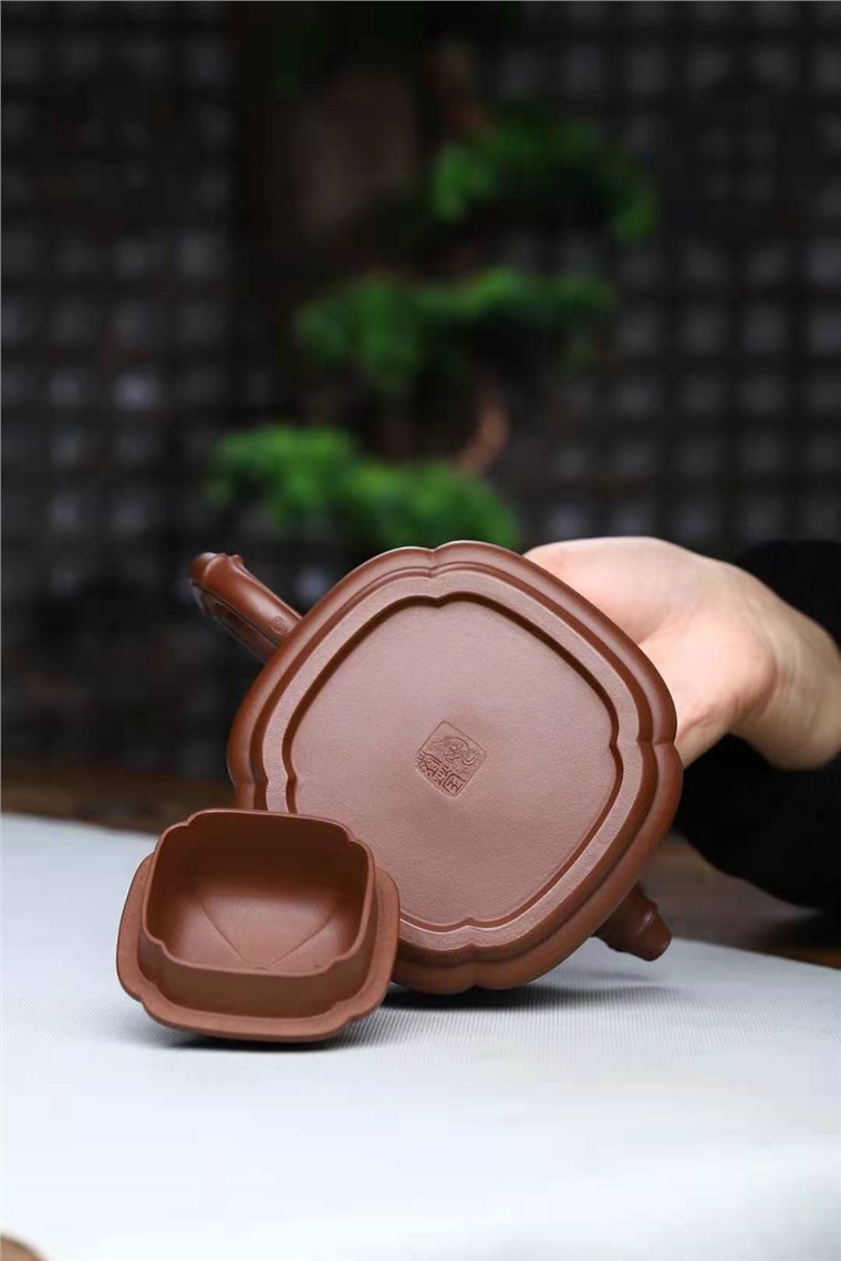刘莹作品 四方竹鼎