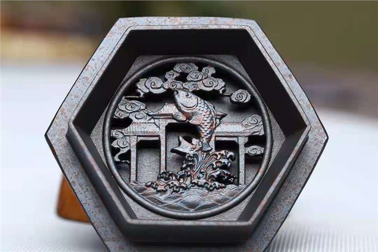 刘莹作品 六方虚扁图片