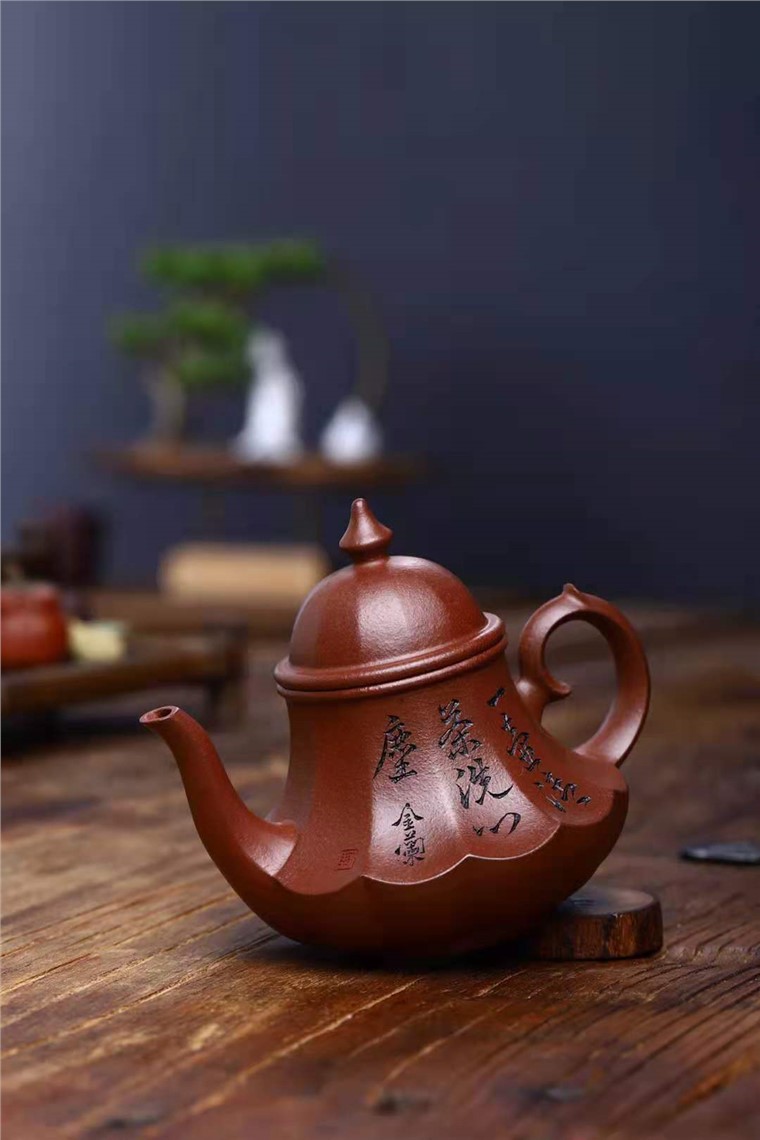陶金兰作品 转波酒壶图片