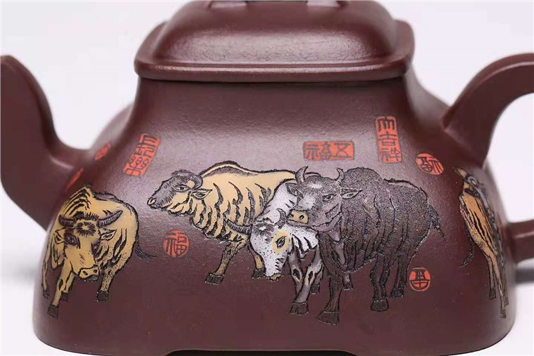 杨慧英作品 五福临门图片