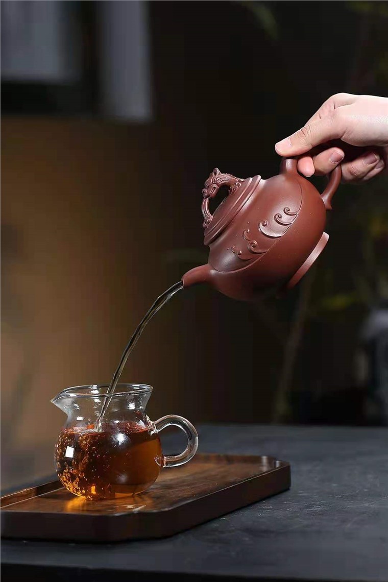 吴行其作品 祥龙吐瑞