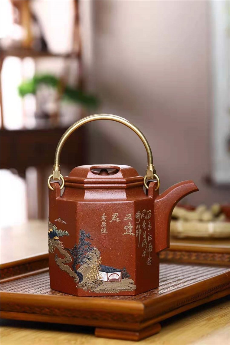 刘莹作品 六方洋桶图片