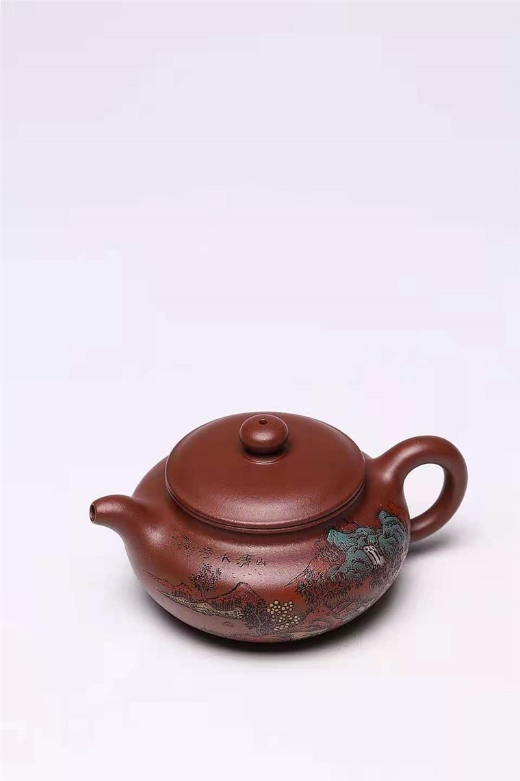 杨慧英作品 泥绘仿古图片