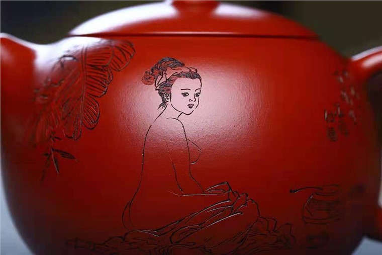 刘莹作品 美人西施图片