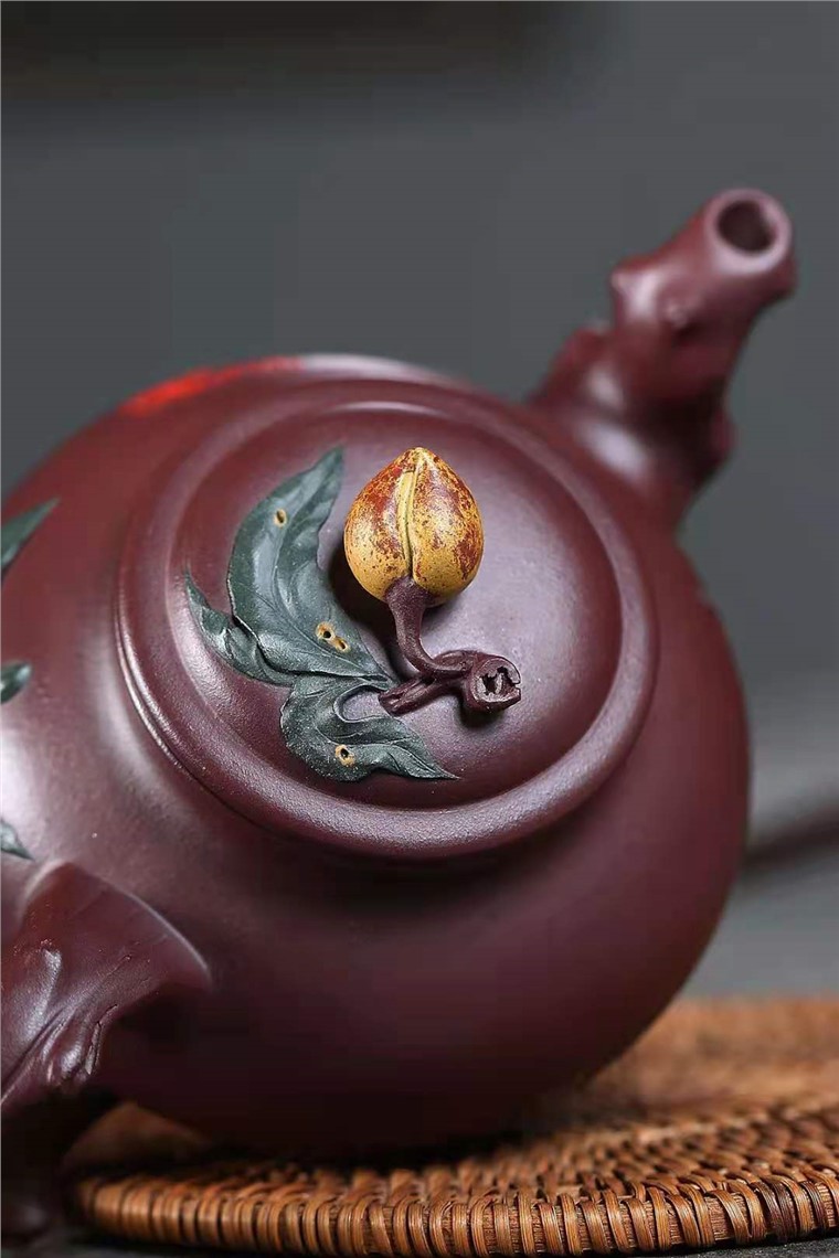 刘莹作品 桃报春图片