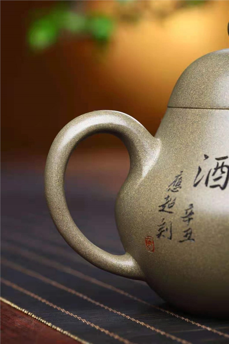鲍明亚作品 思亭壶图片