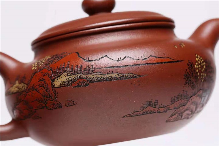 杨慧英作品 泥绘仿古图片