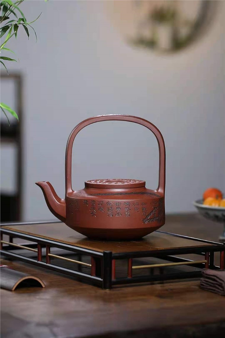 朱新南作品 壁玉提梁图片