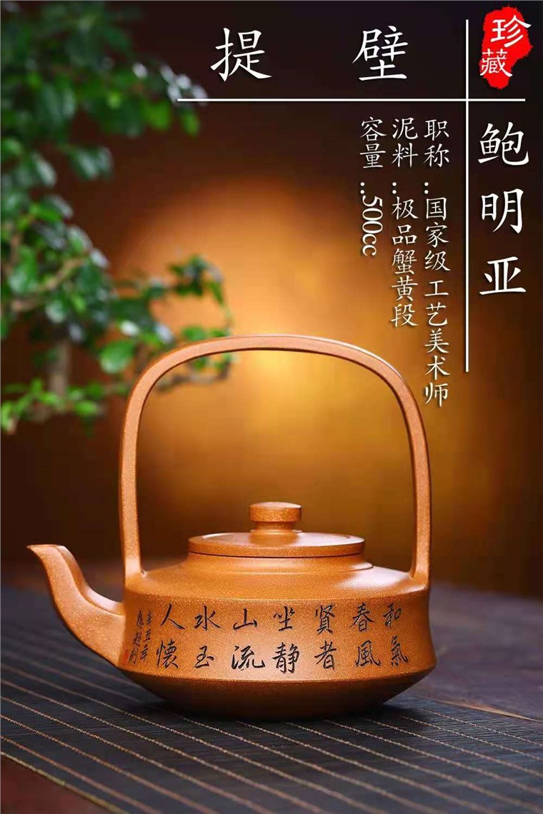 鲍明亚作品 提壁壶图片