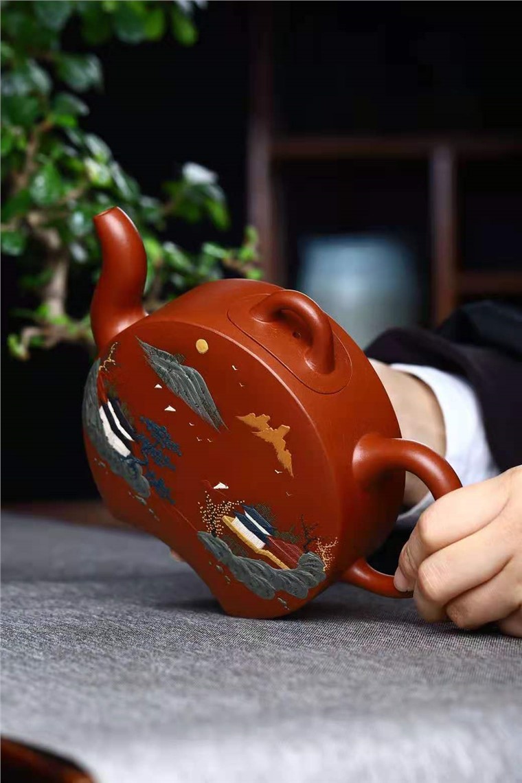 鲍明亚作品 却月壶图片