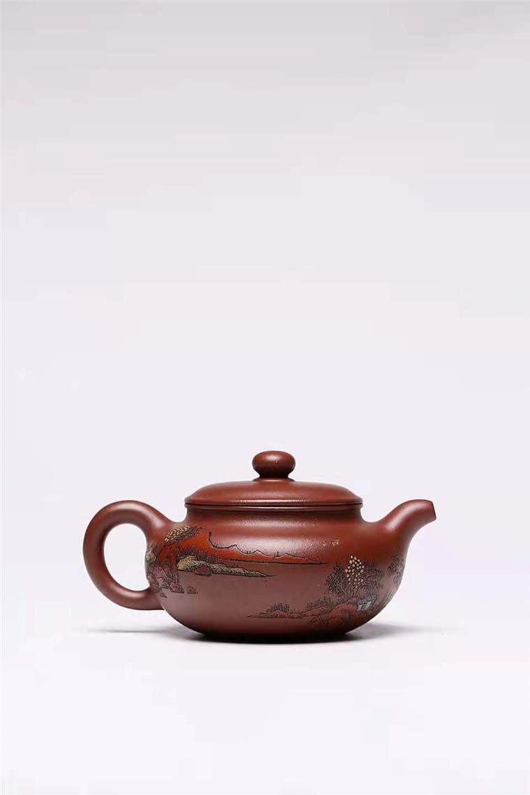 杨慧英作品 泥绘仿古图片