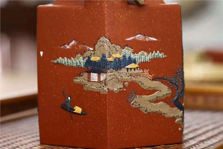 刘莹作品 六方洋桶图片