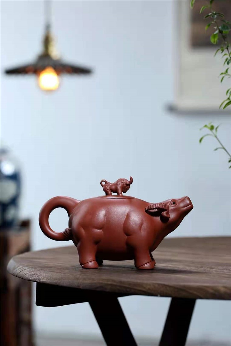吴行其作品 牛气冲天图片