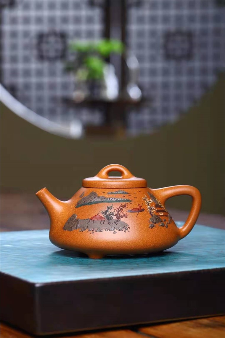 王其明作品 子冶石瓢图片