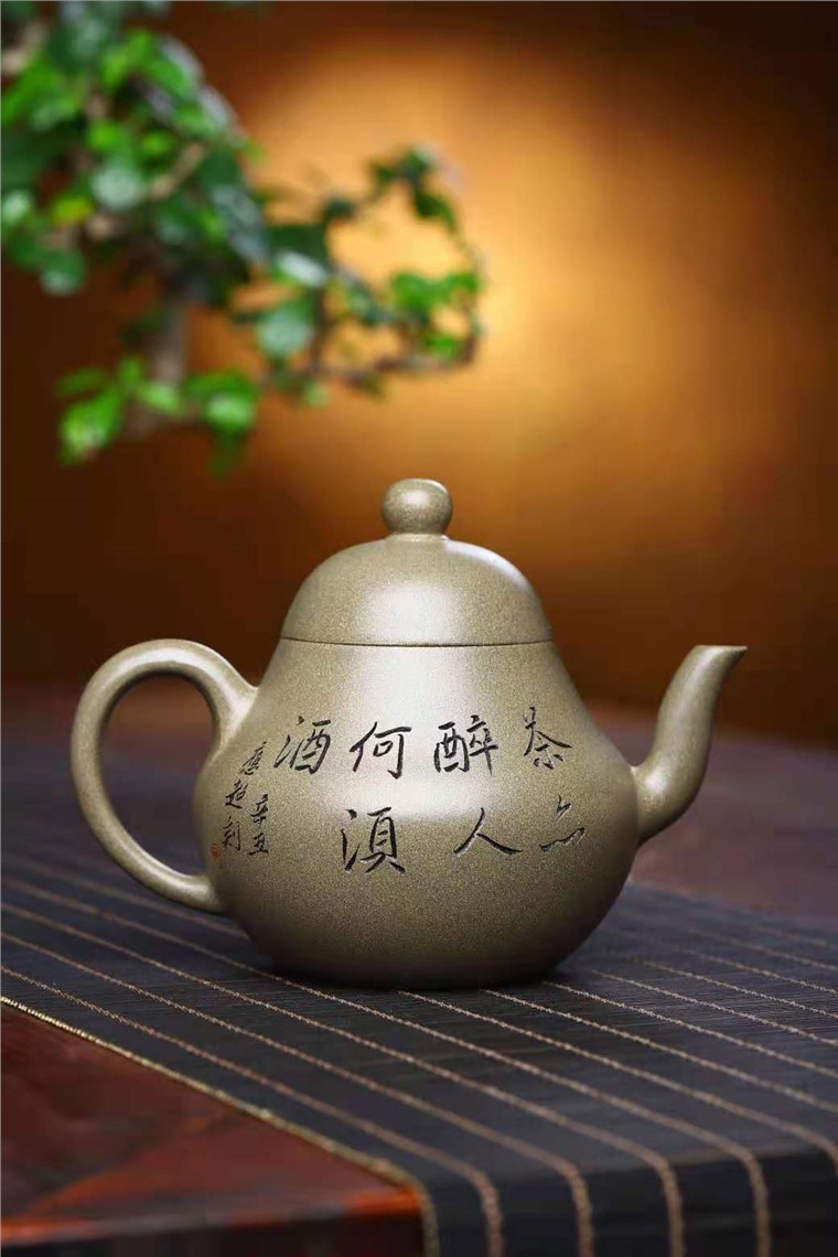 鲍明亚作品 思亭壶图片