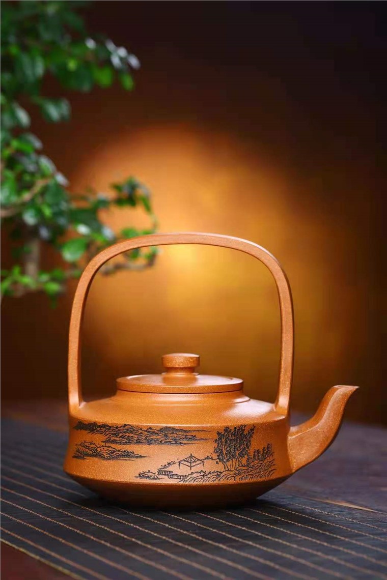 鲍明亚作品 提壁壶图片