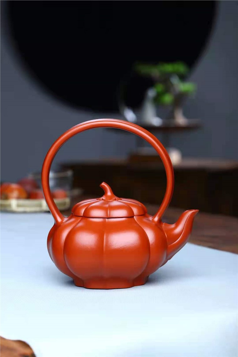 刘莹作品 北瓜提梁图片