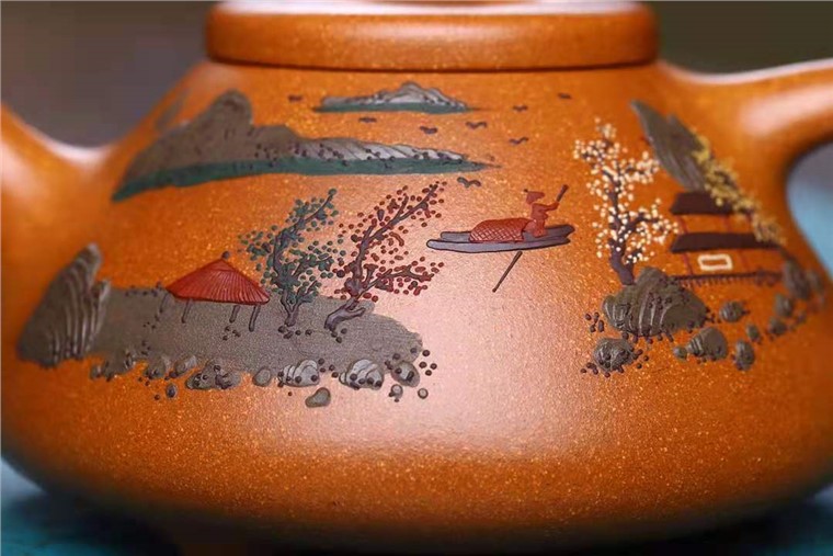 王其明作品 子冶石瓢图片