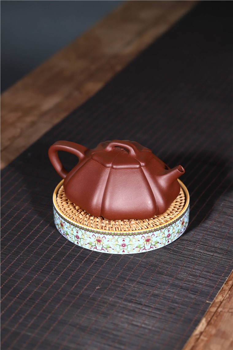 韩洪波作品 菱花抽角瓢图片