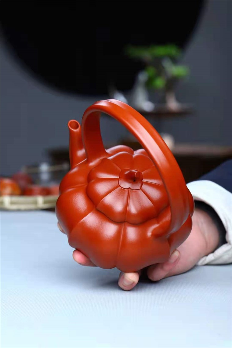 刘莹作品 北瓜提梁图片