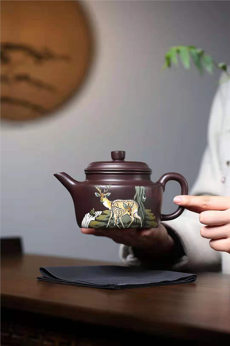朱新南作品 福禄德钟图片