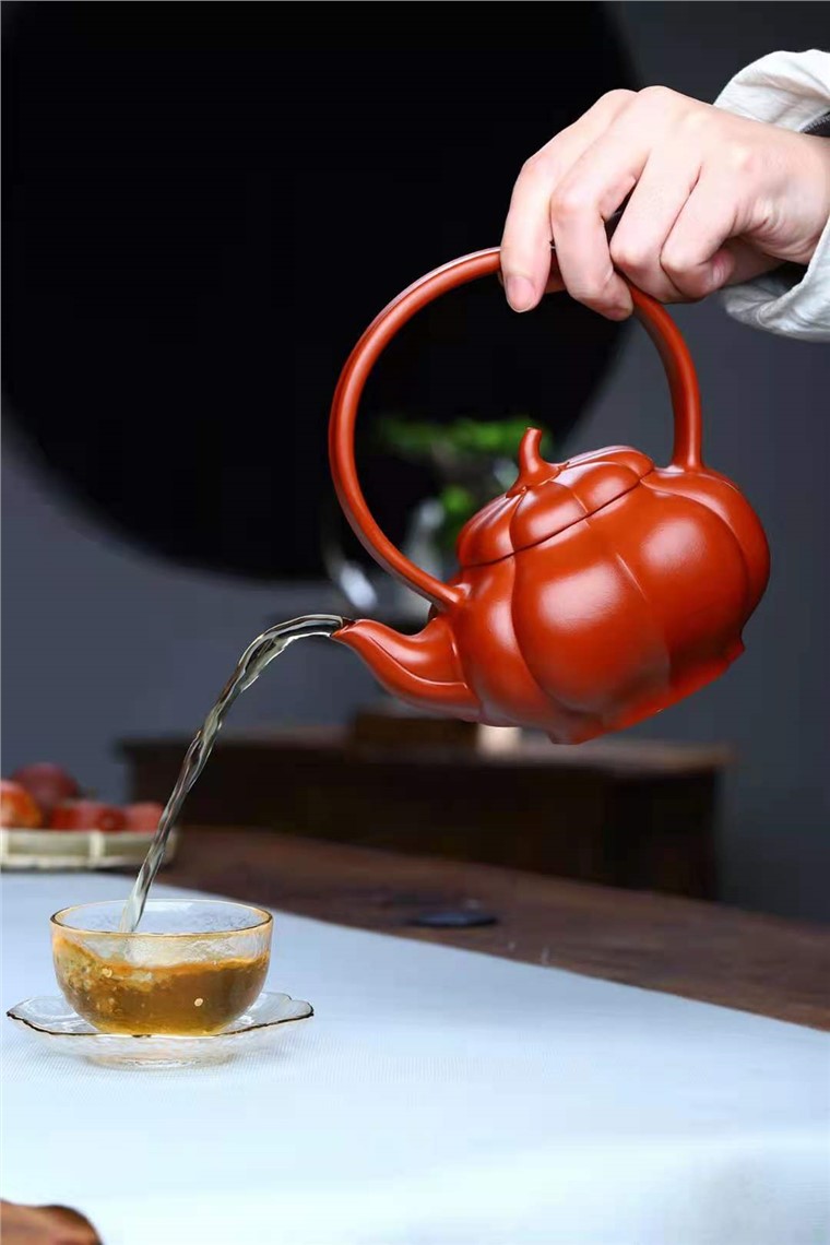 刘莹作品 北瓜提梁图片