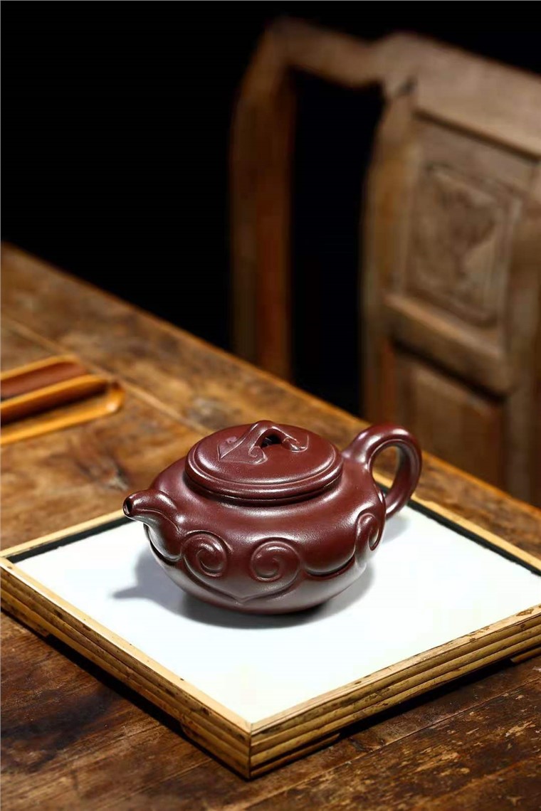 范振作品 仿古如意图片