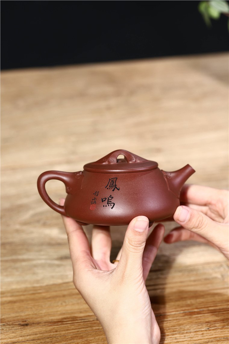 程露作品 凤鸣石瓢图片