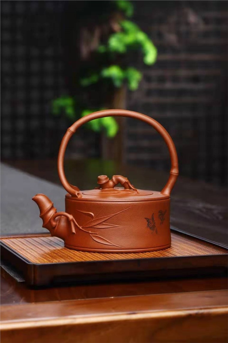 冯杏华作品 韵竹提梁