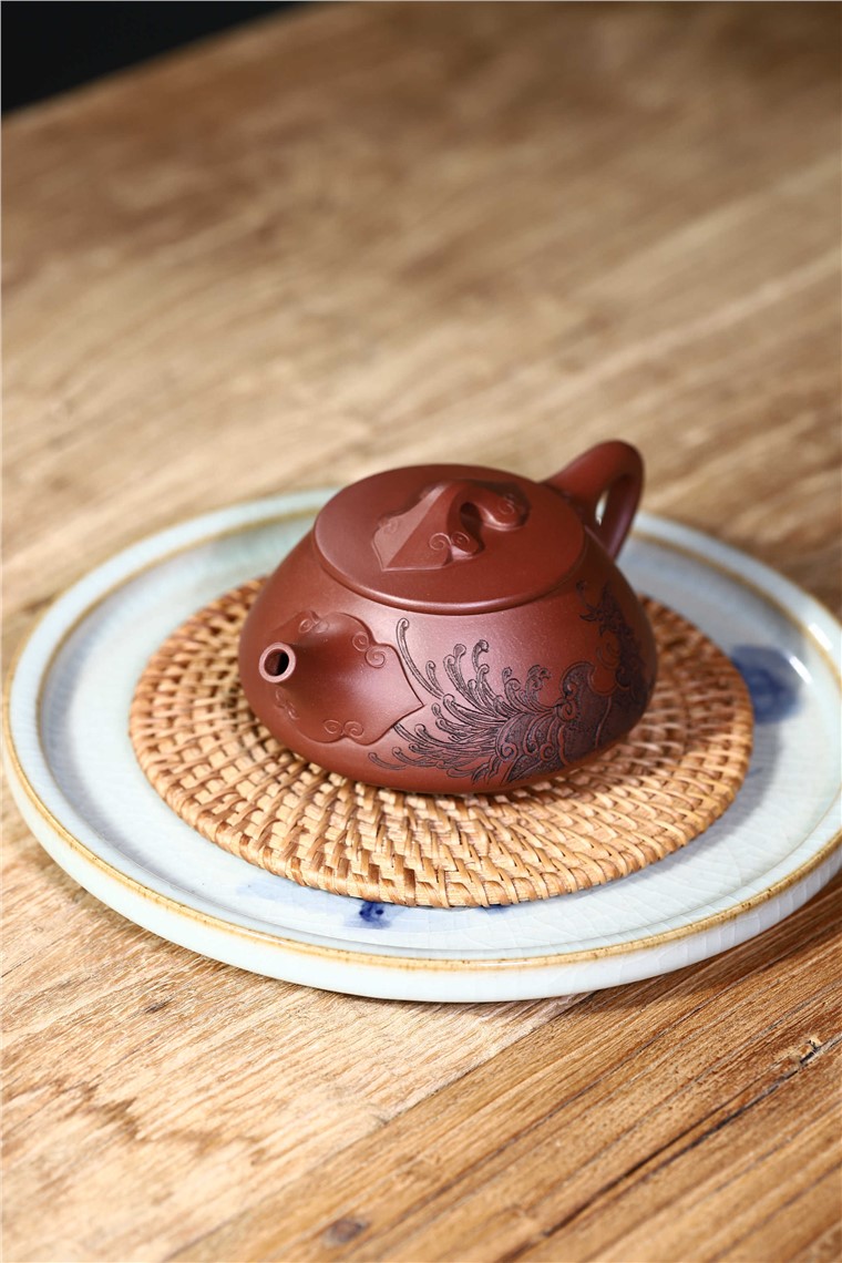 程露作品 凤鸣石瓢图片