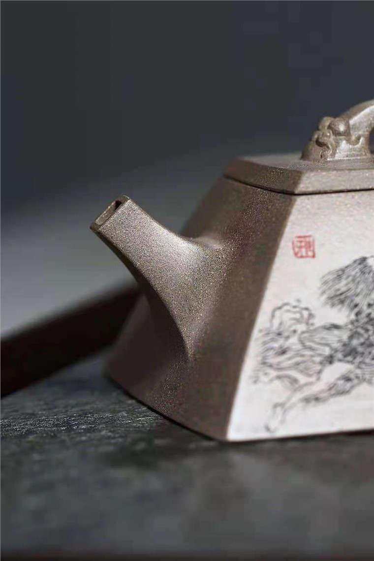 宋晓伟作品 四方石瓢图片