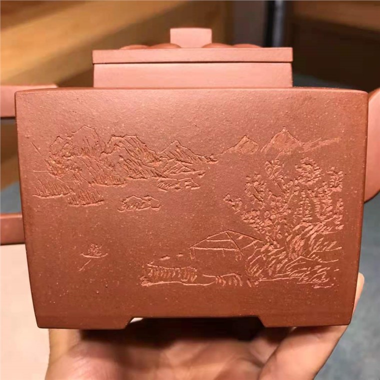 程辉作品 四方菱花图片