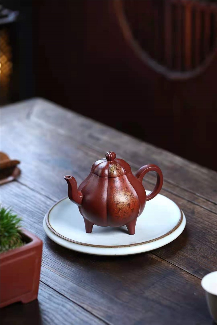李启山作品 筋纹鼎立图片