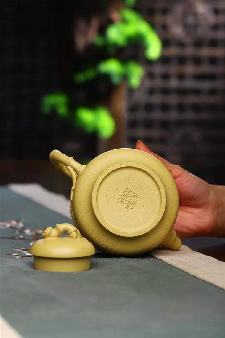 何其仙作品 竹影清风图片
